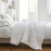 Casaluna Chunky Knit Blanket Wayfair Canada